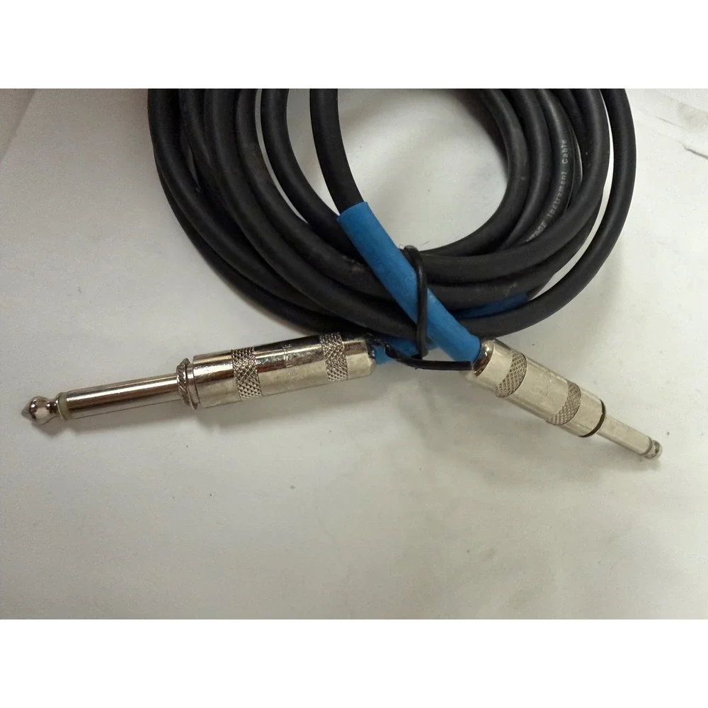 Live Wire Advantage 15 Foot Instrument Cable‎ TS to TS Black